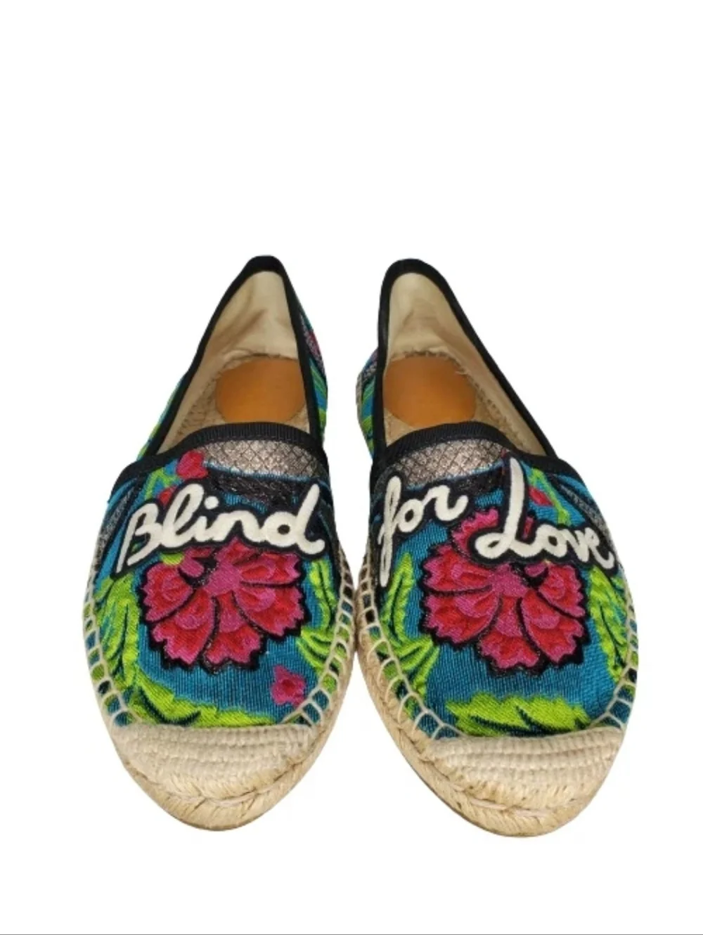 Gucci Pilar Blind For Love Floral Brocade Espadrilles